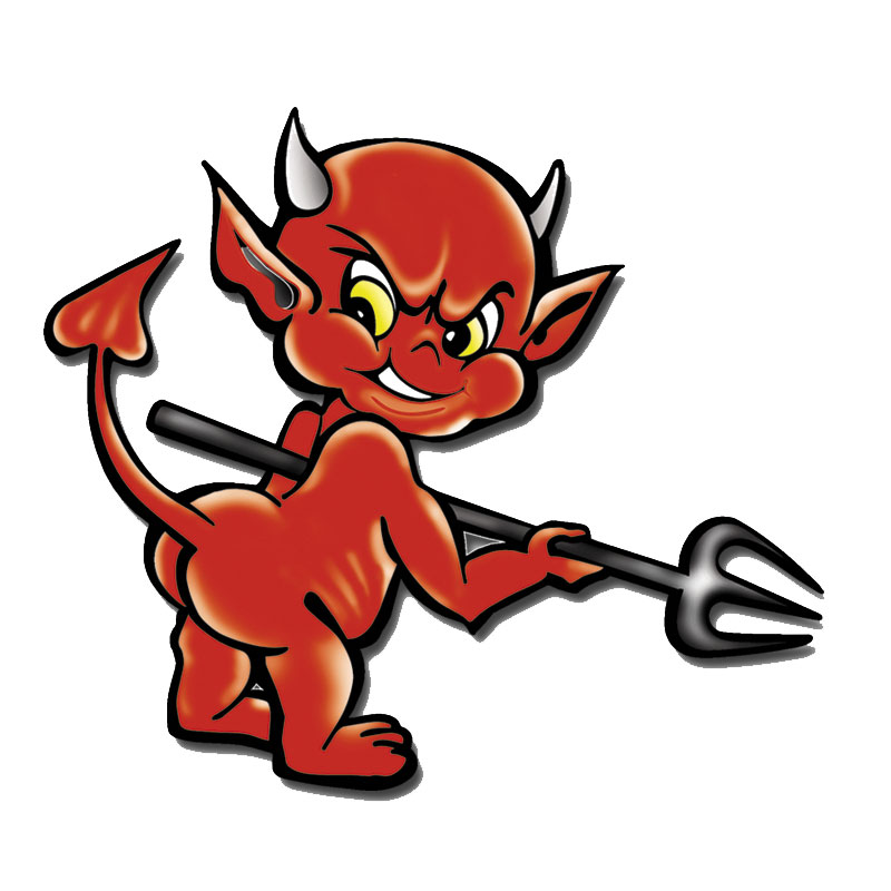 Image of Mijnautoonderdelen Diabolic Sticker Funny Devil 1x 11x AV 102006 av102006_668